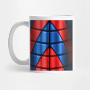 Superheroes - Red and Blue Mug